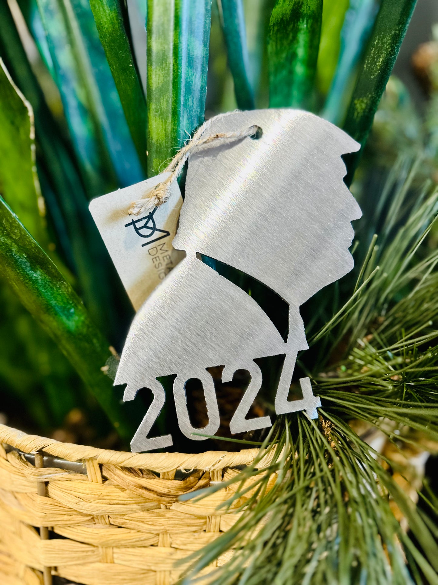 Trump 2024 Metal Ornament