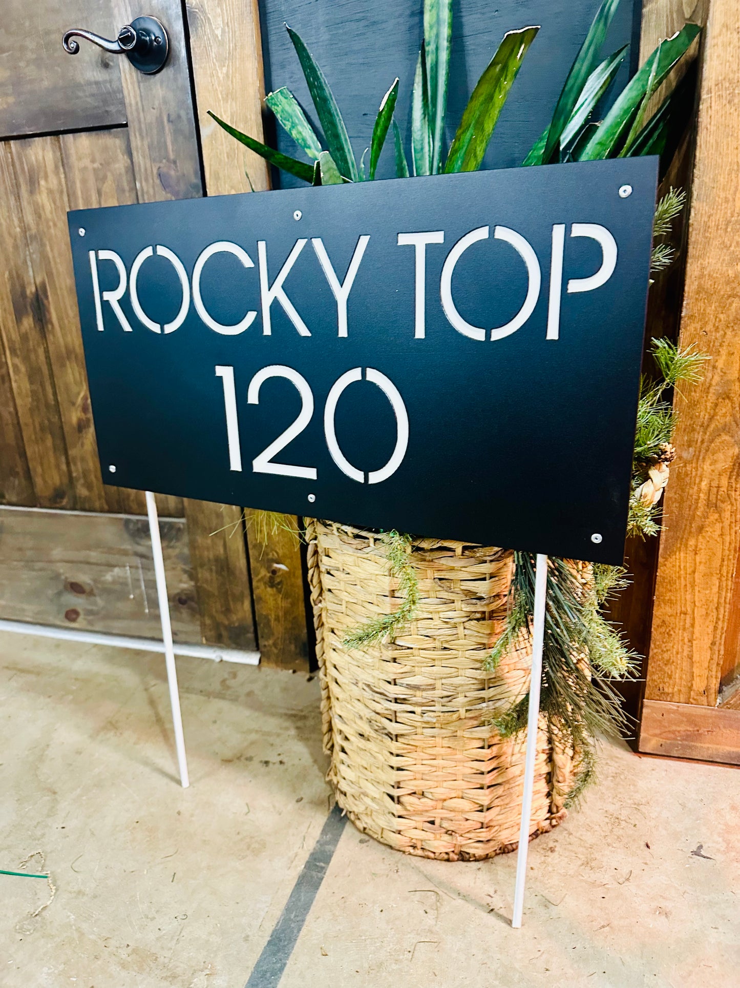 Custom Address Sign