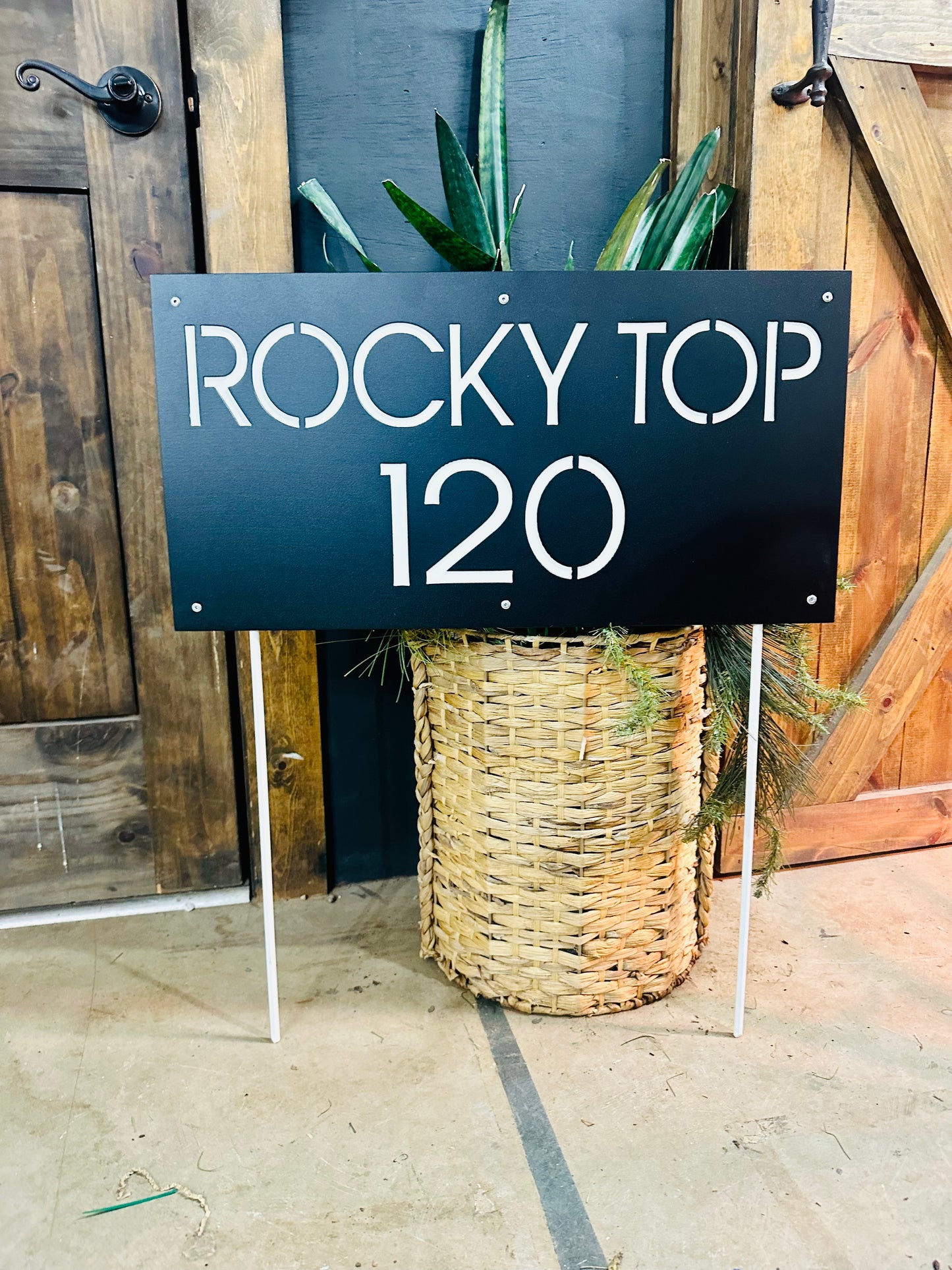 Custom Address Sign