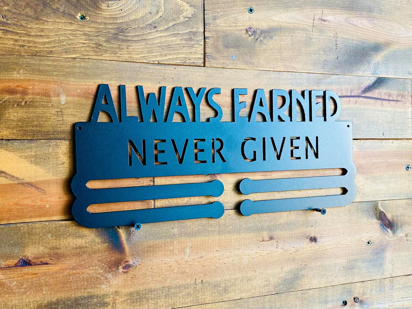 Flat Aways Earned Never Given Medal Hangers