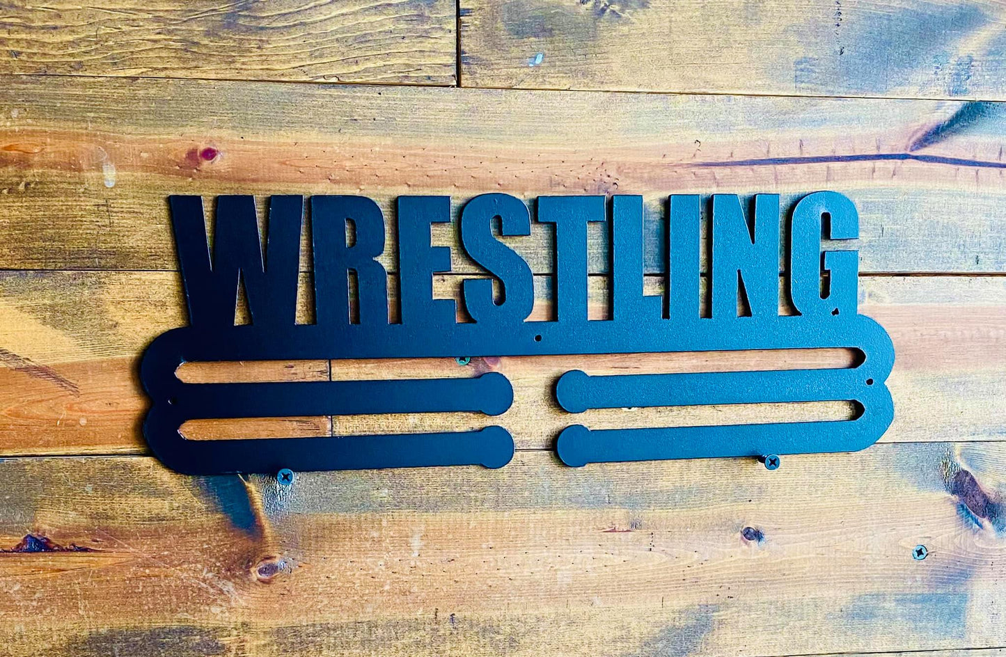 Flat Medal Hanger - Wrestling