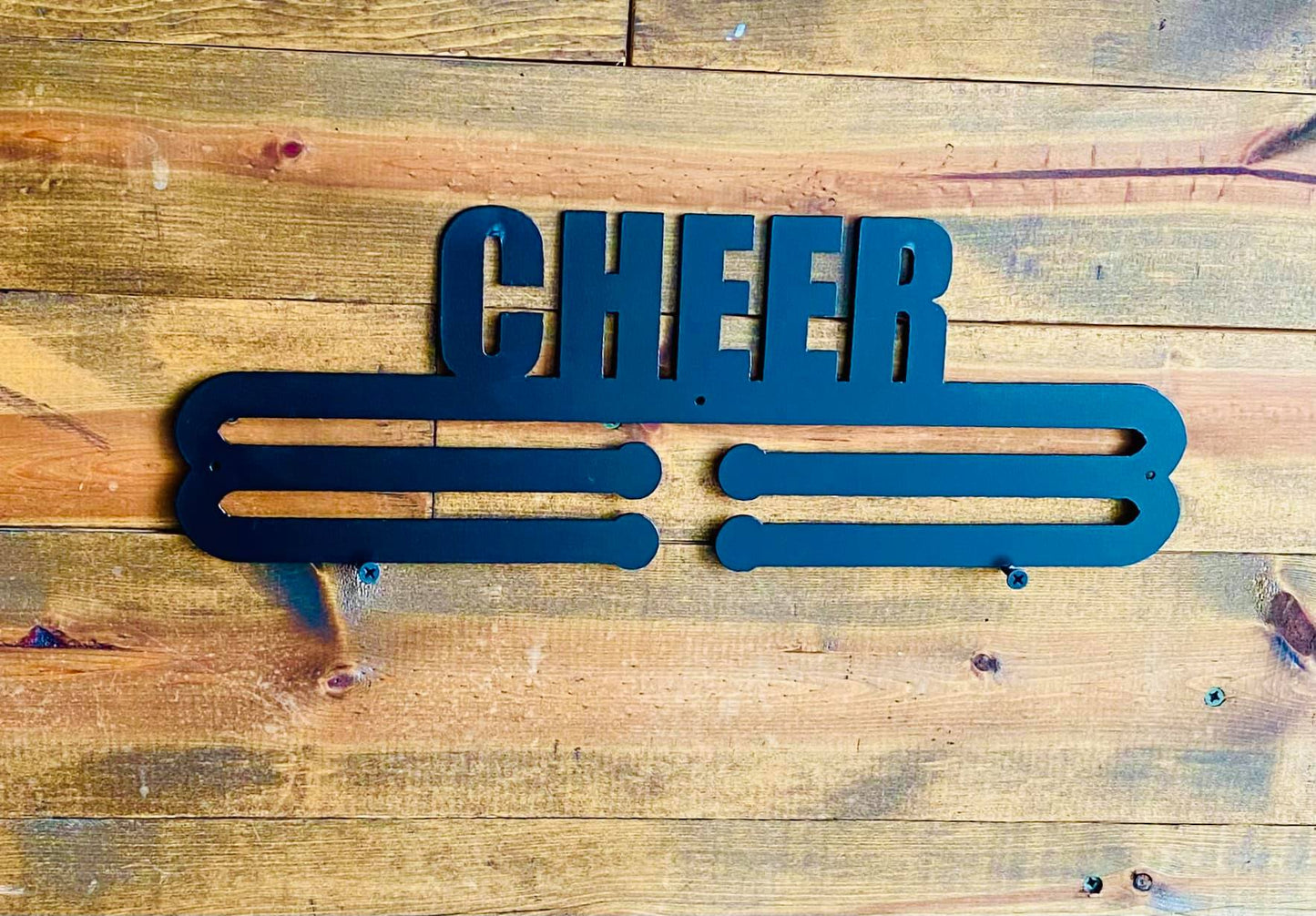 Flat Medal Hanger - Cheer