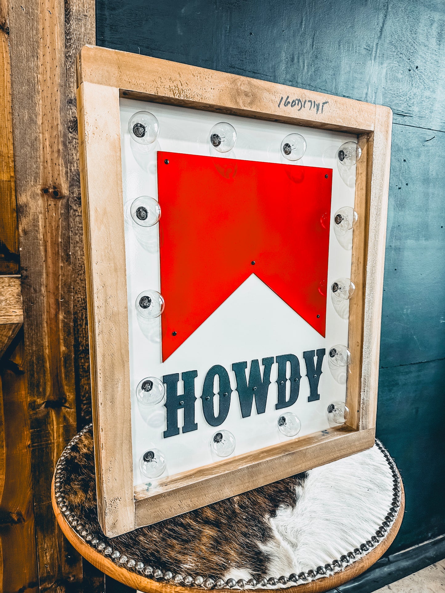 The Marlboro Howdy Marquee Sign