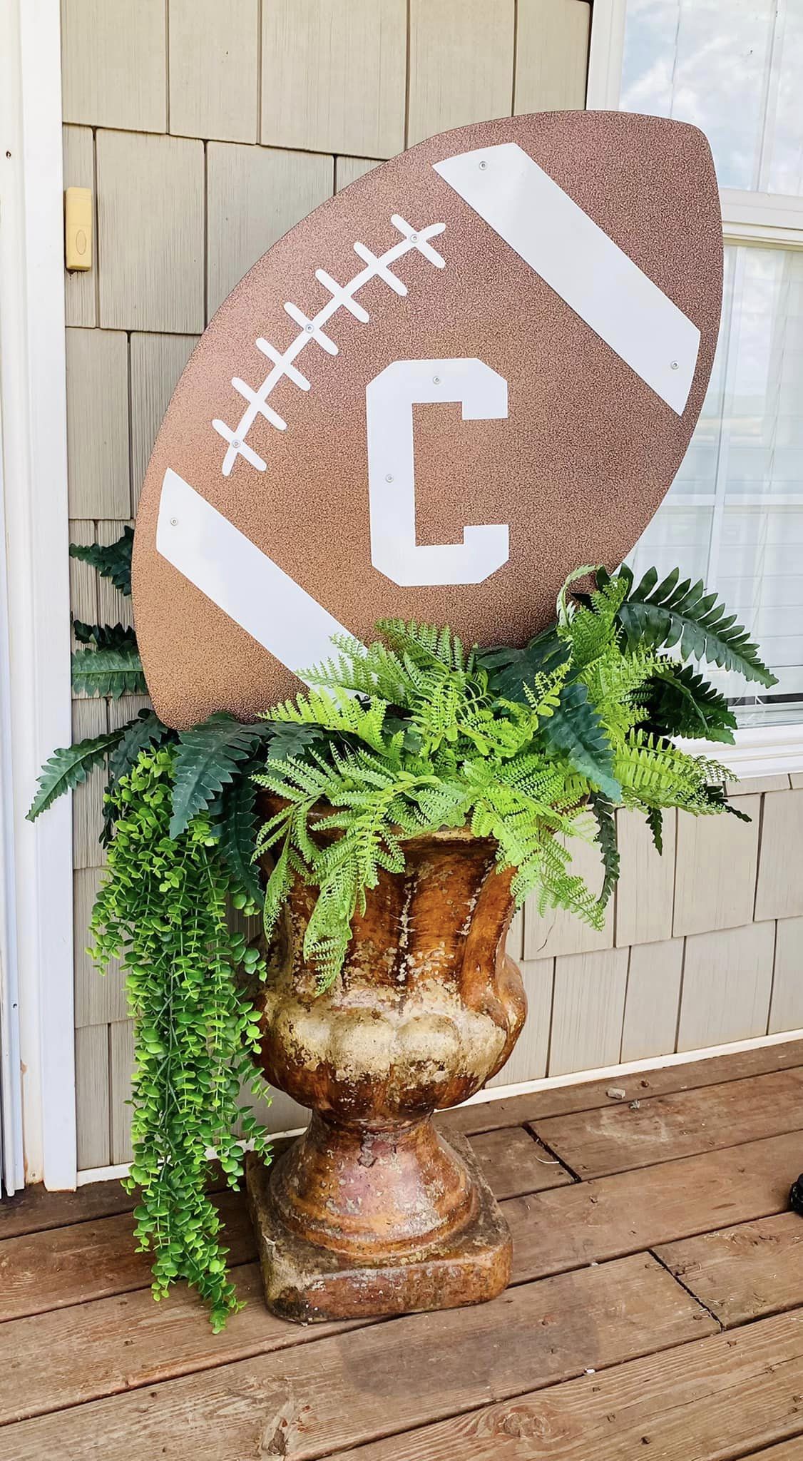 Custom Football Yard Stakes