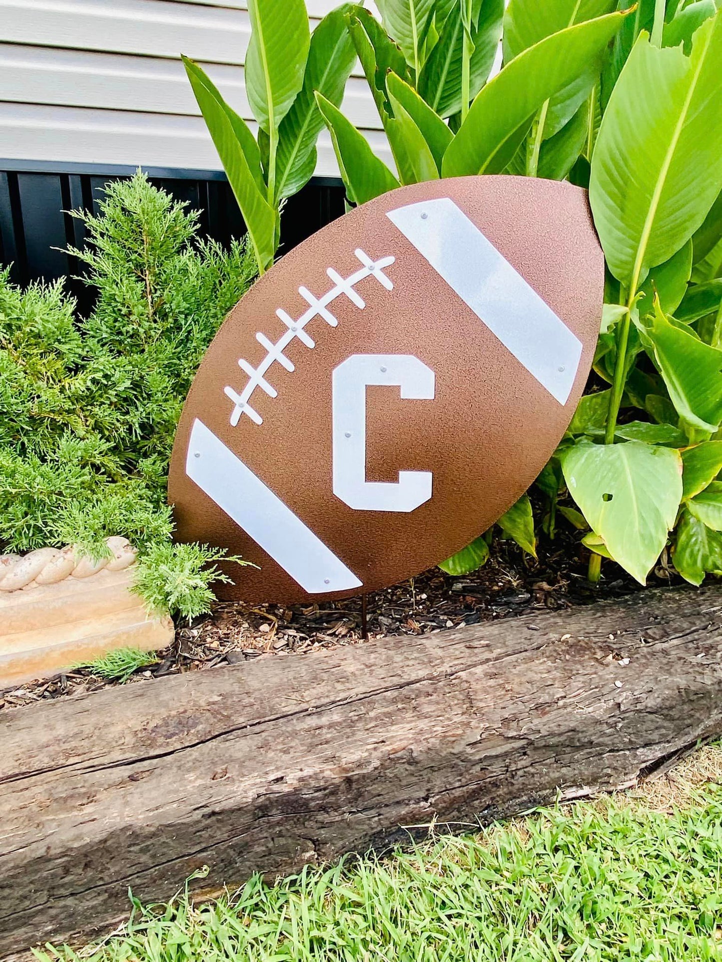 Custom Football Yard Stakes