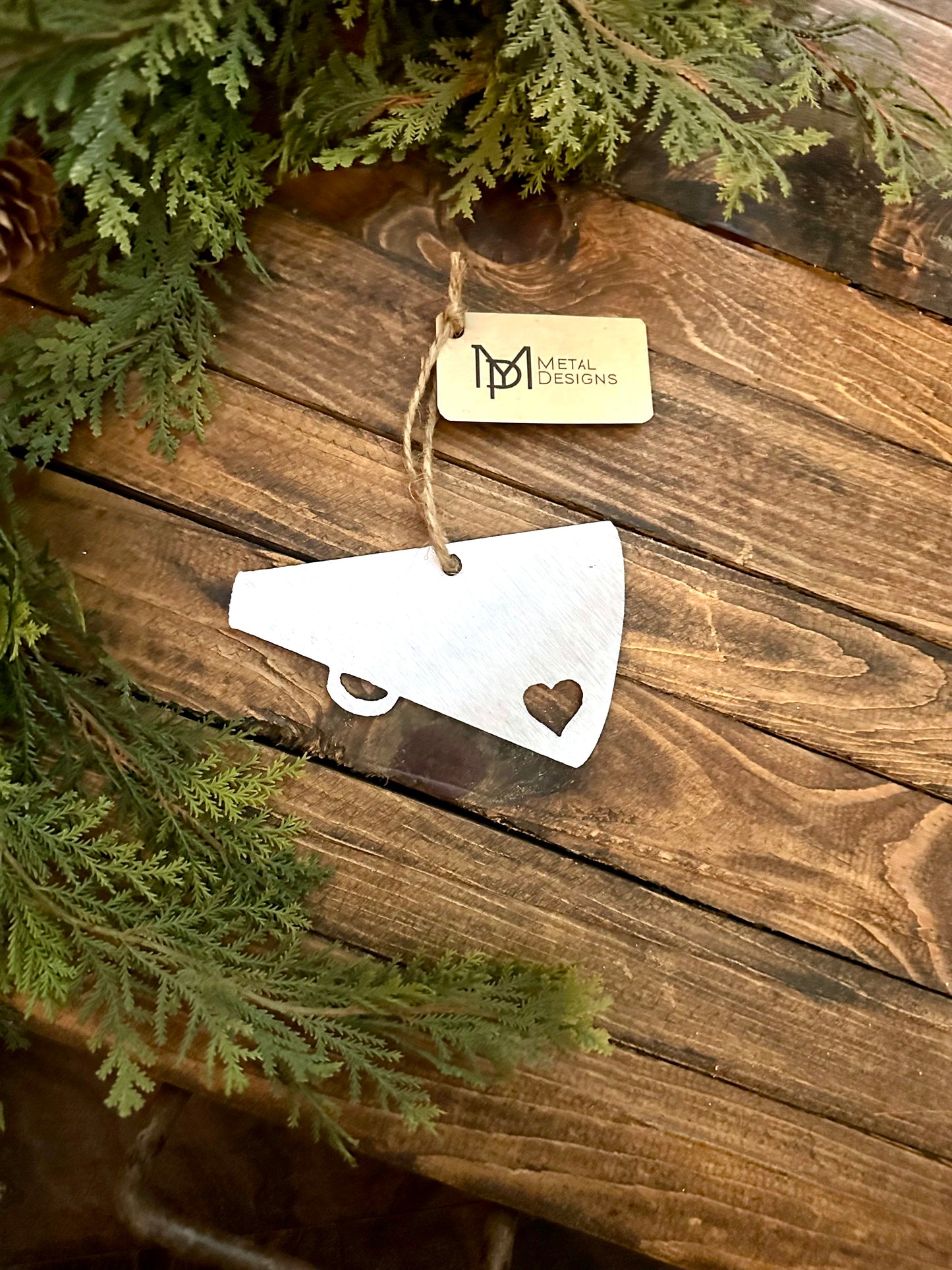 Megaphone Cheer Ornament