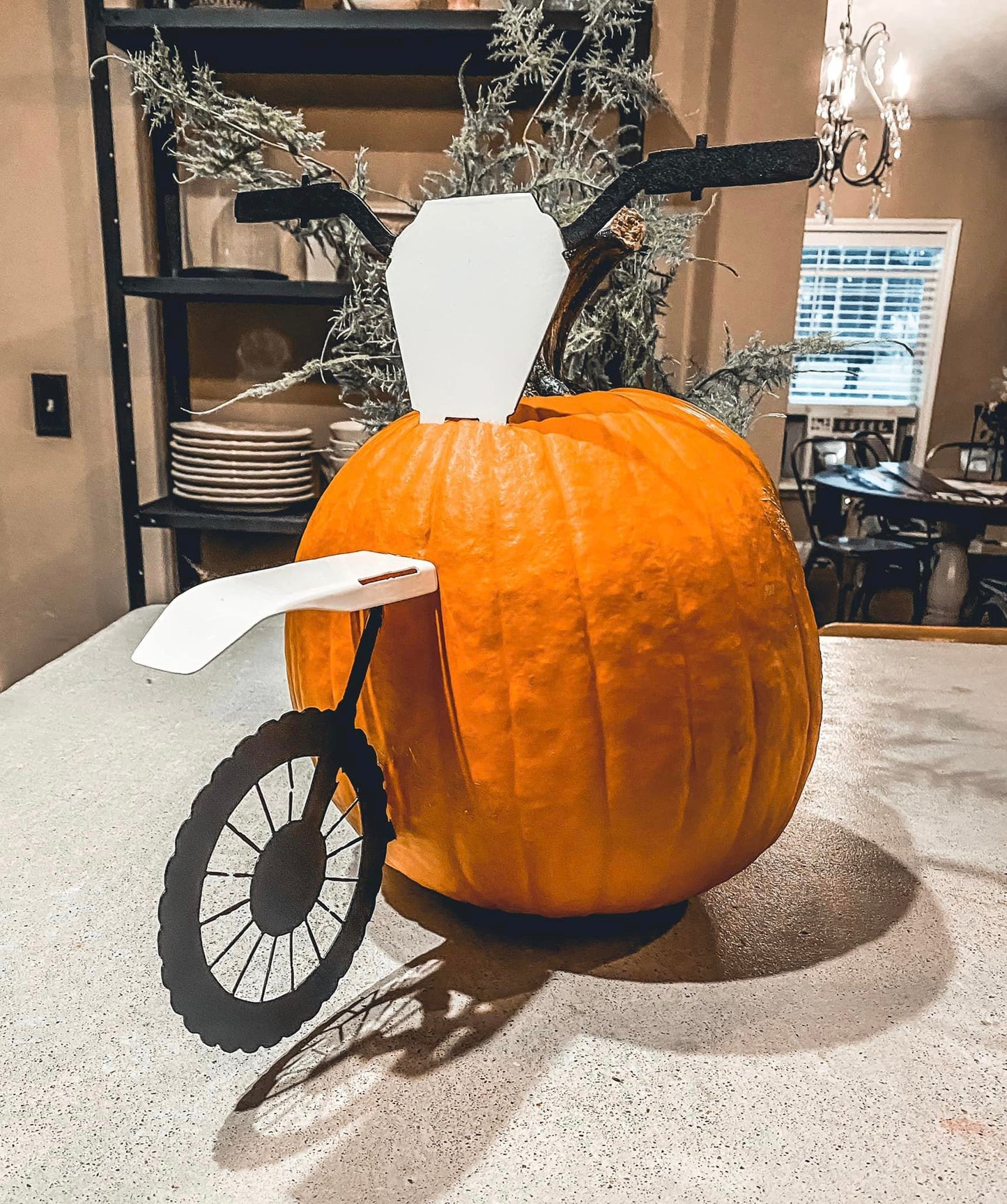 Dirt Bike Pumpkin Kit