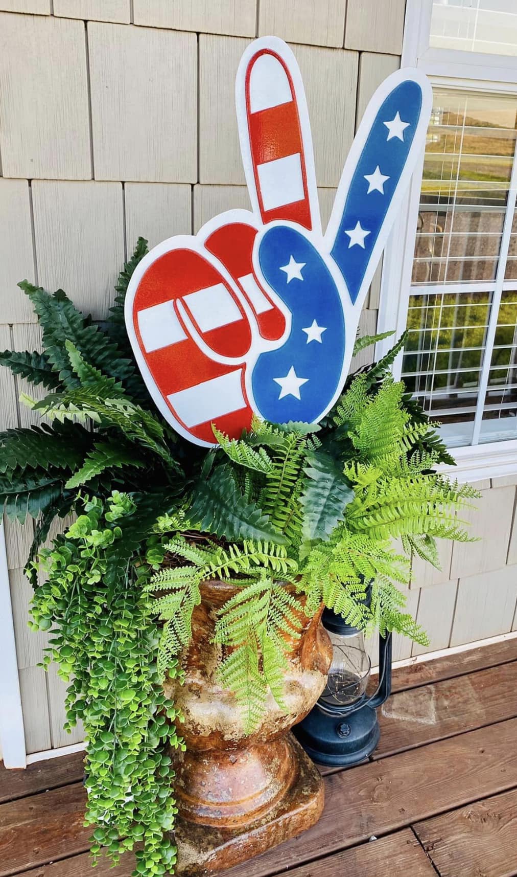 Stars & Stripes Peace Sign