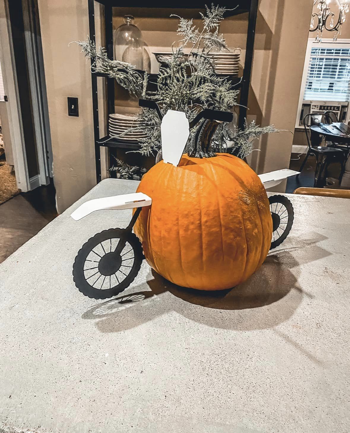 Dirt Bike Pumpkin Kit