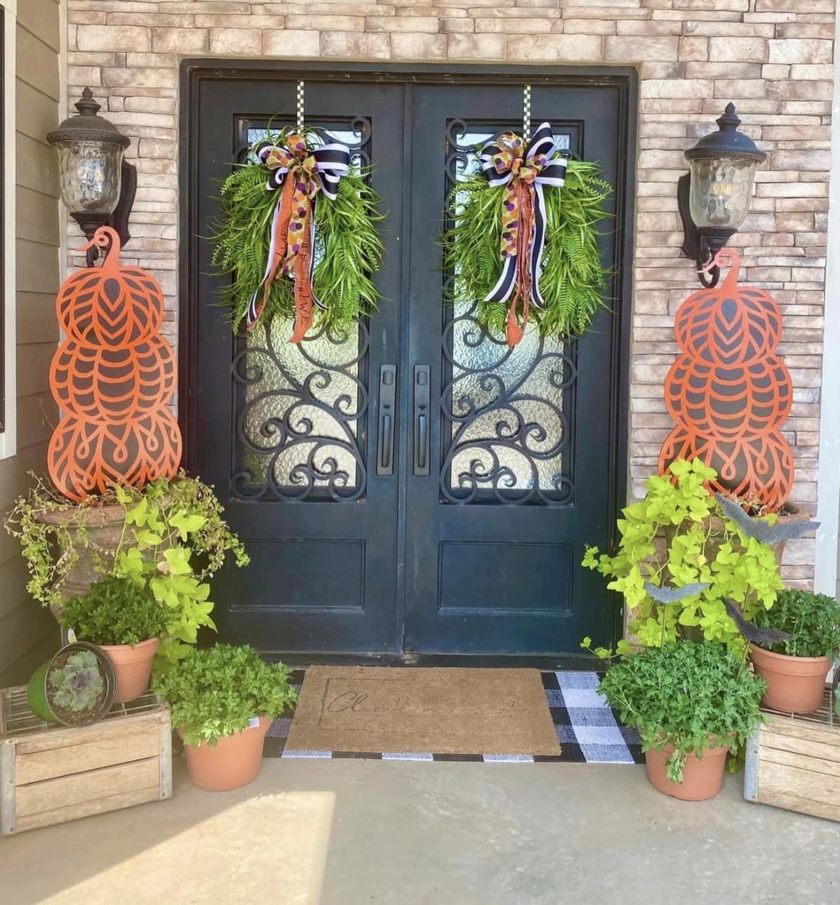 Three Pumpkin Stack