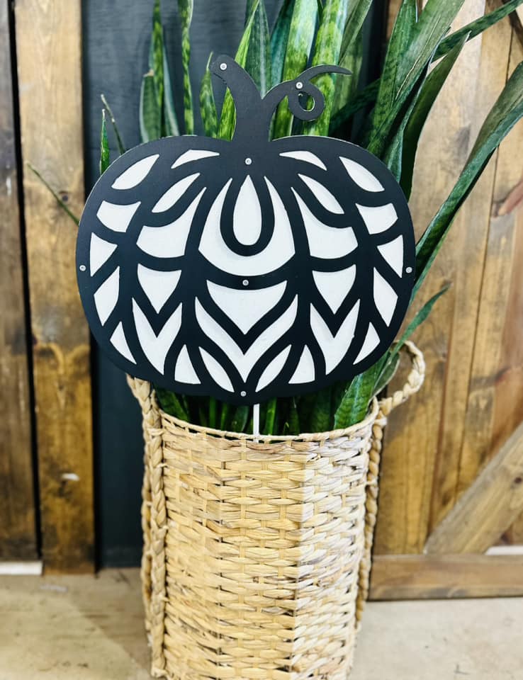 Black and White Pumpkin