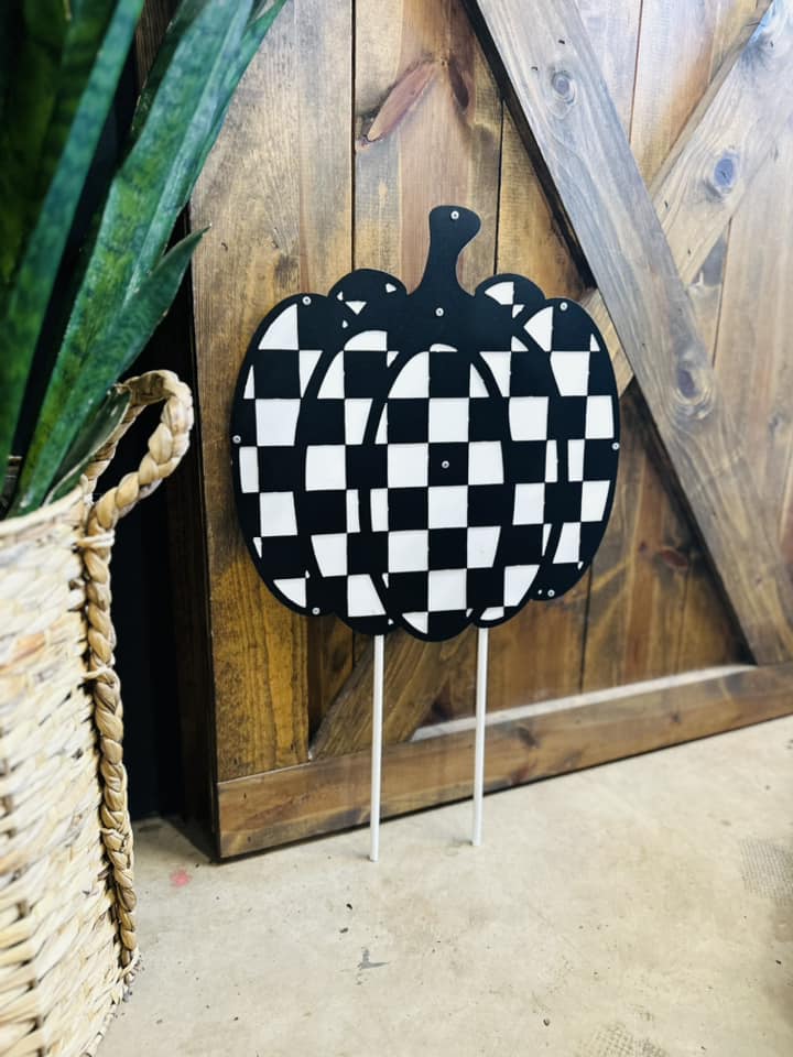 Checkered Pumpkin