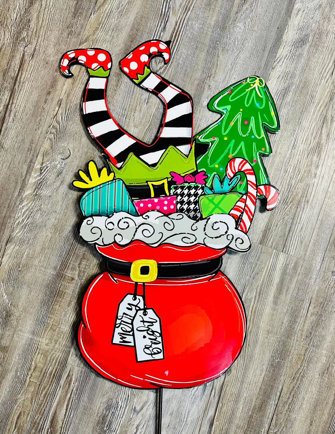 Santa’s Crazy Elf Sack