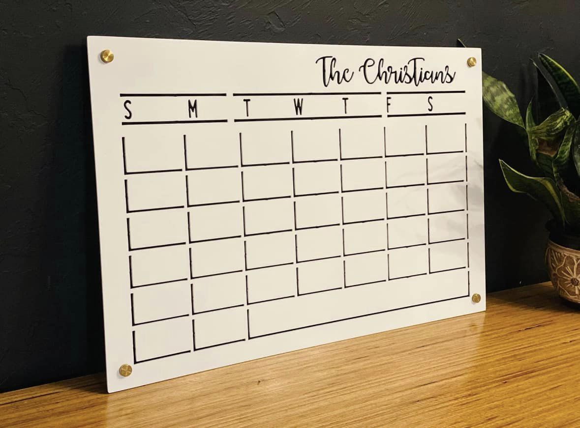 Custom Wall Calendar