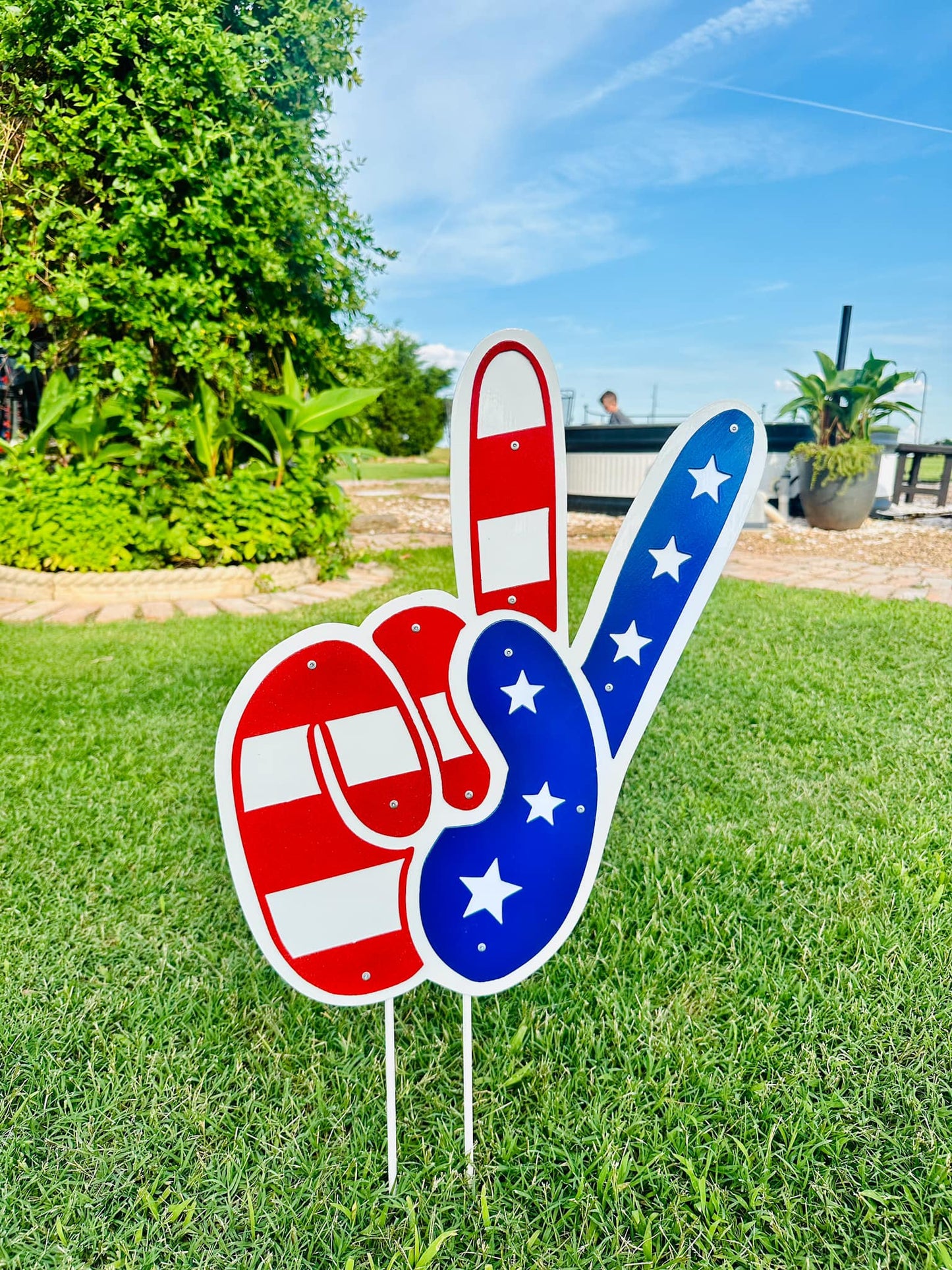 Stars & Stripes Peace Sign