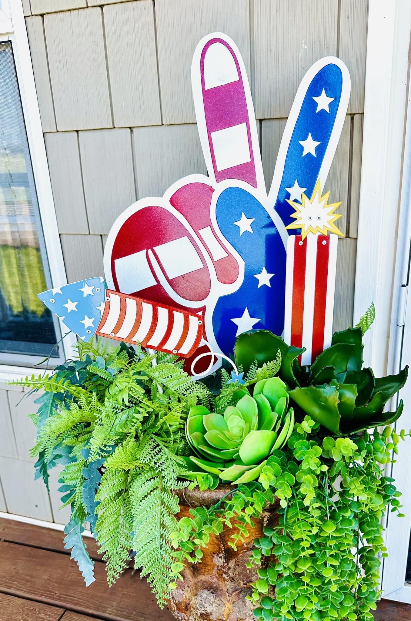 Stars & Stripes Peace Sign