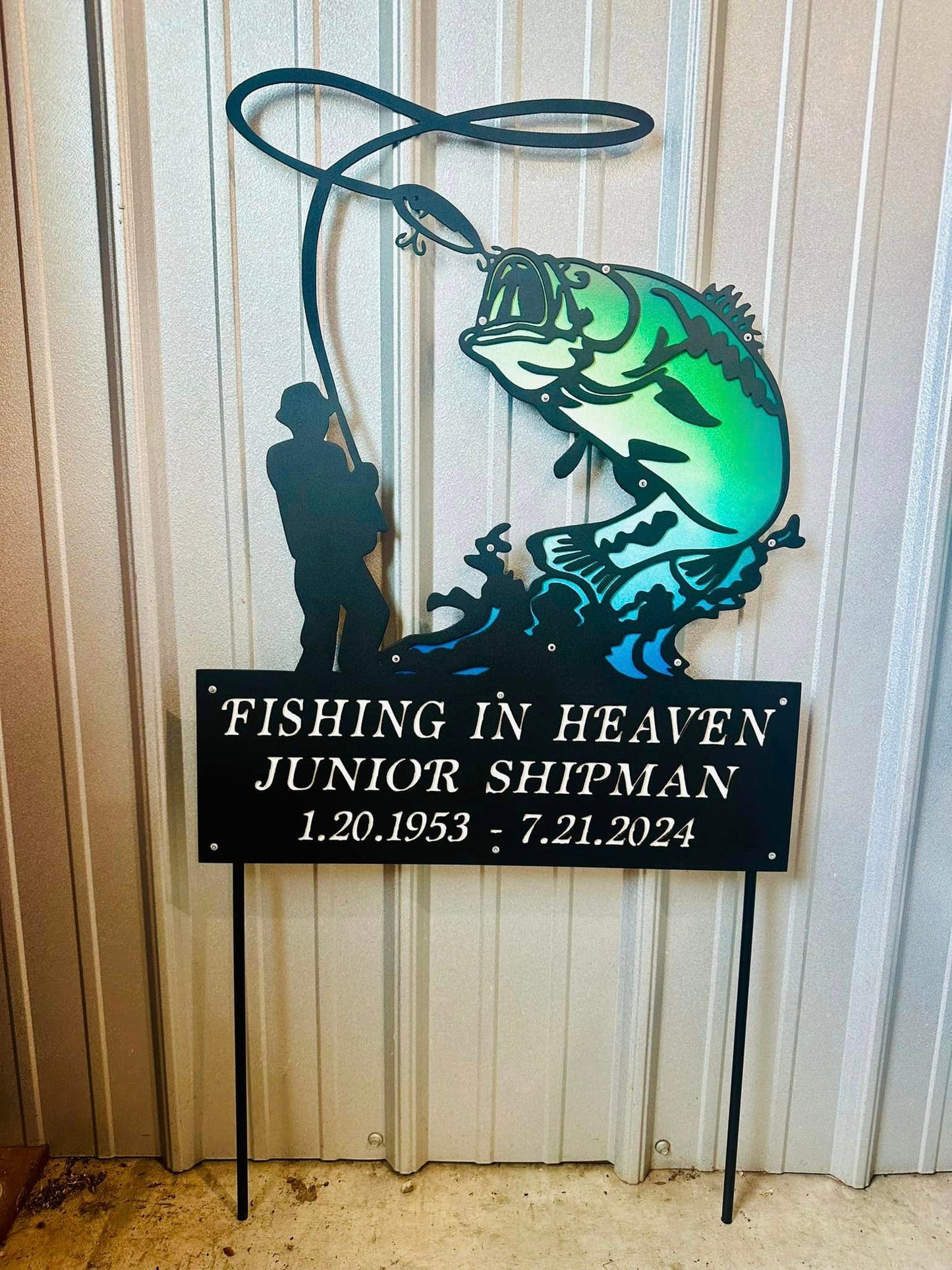 Custom Fishing in Heaven - Bass