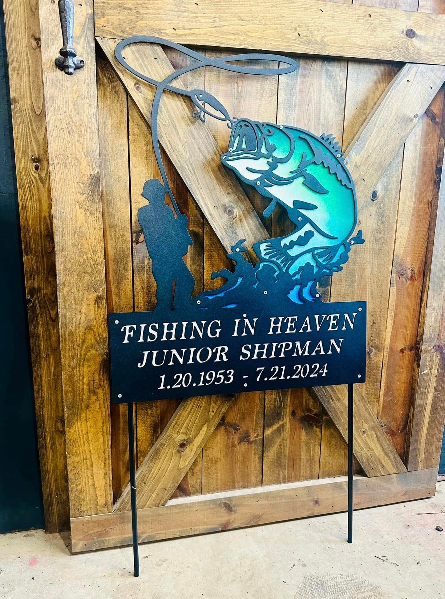 Custom Fishing in Heaven - Bass