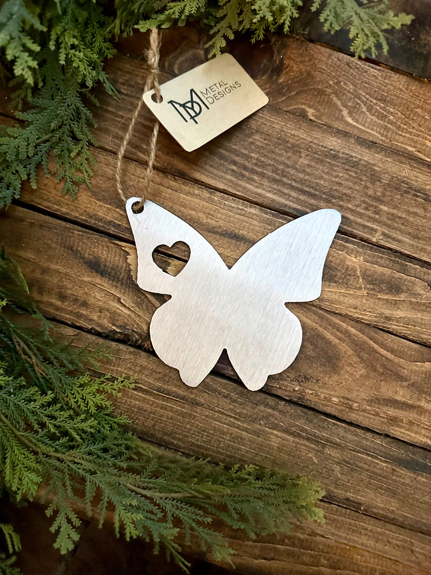 Buttery Love Metal Ornament