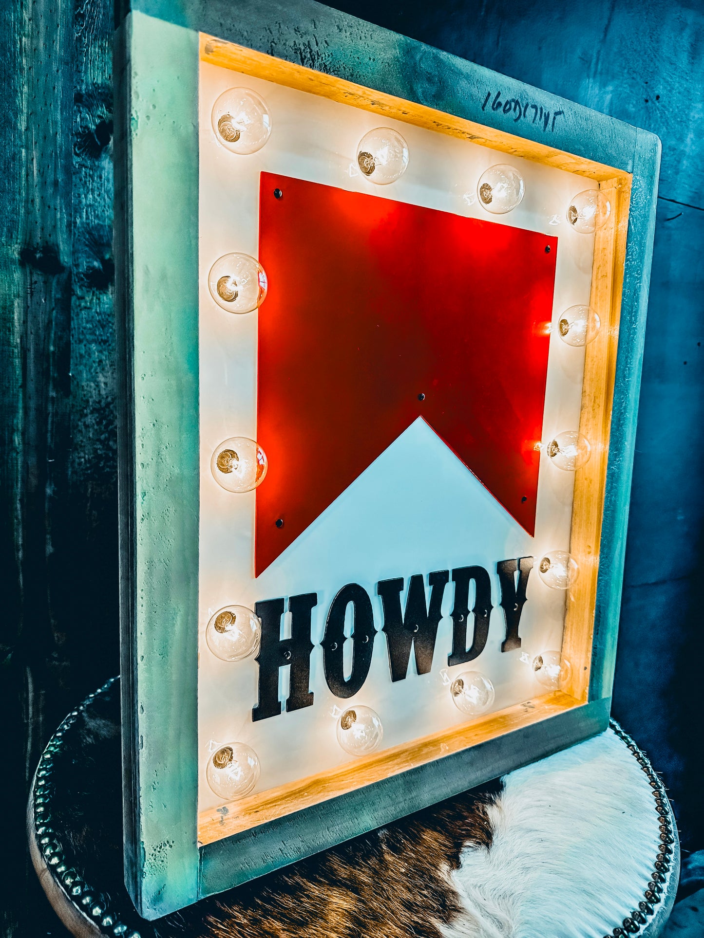 The Marlboro Howdy Marquee Sign