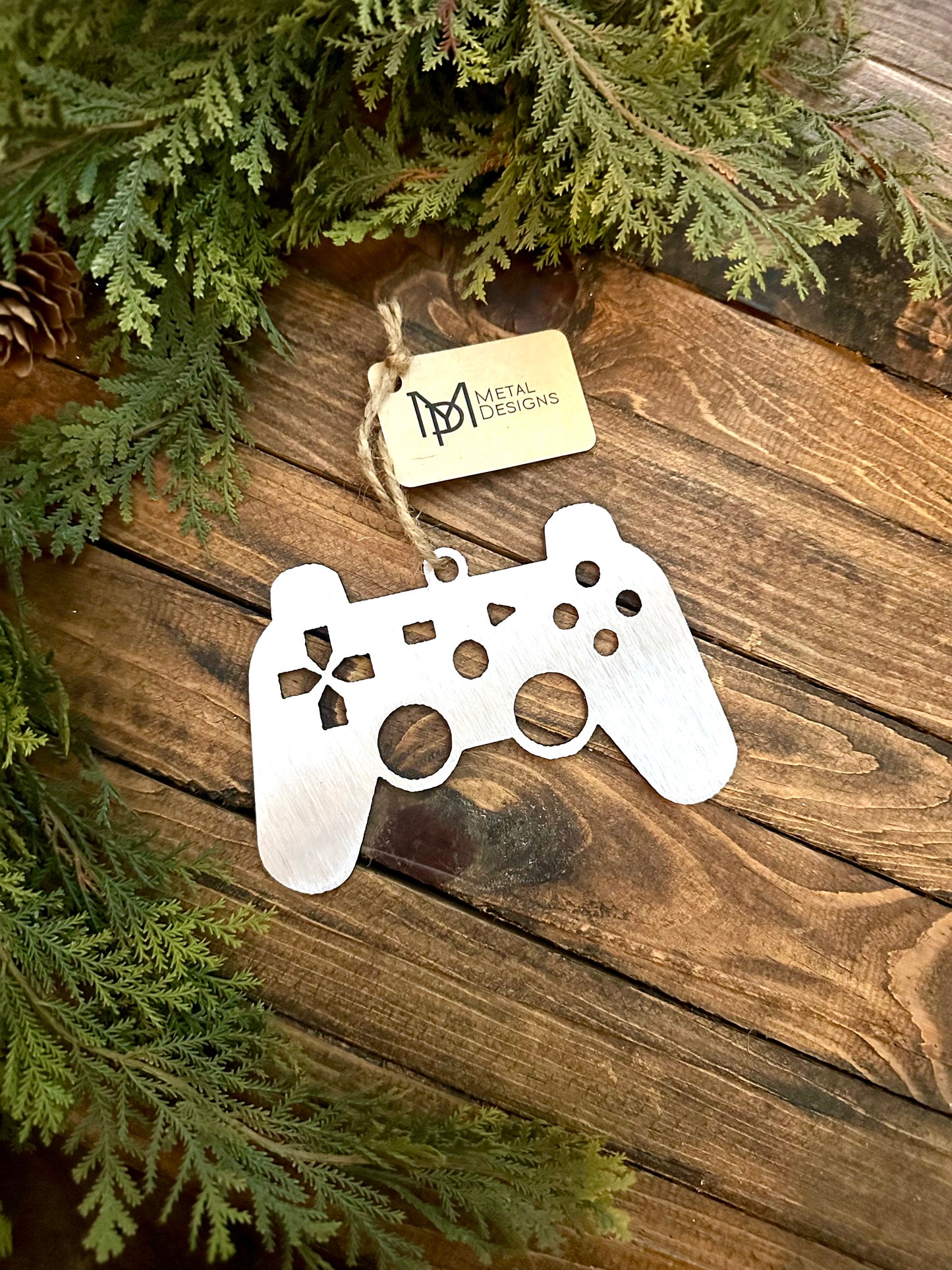 Gamer Metal Ornament