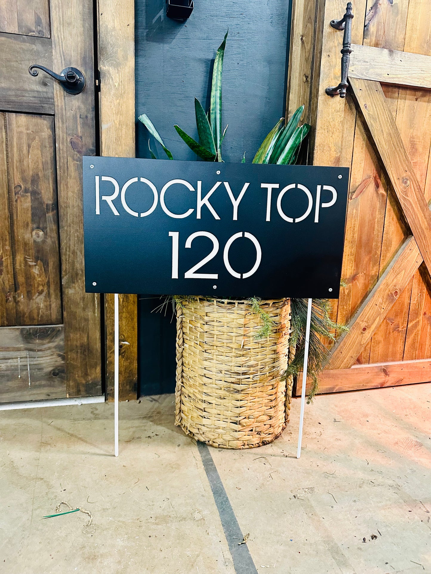 Custom Address Sign