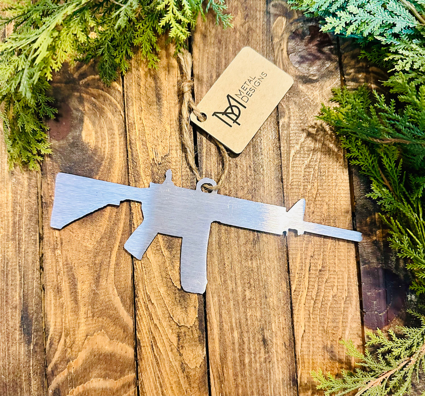 AR15 Metal Ornament