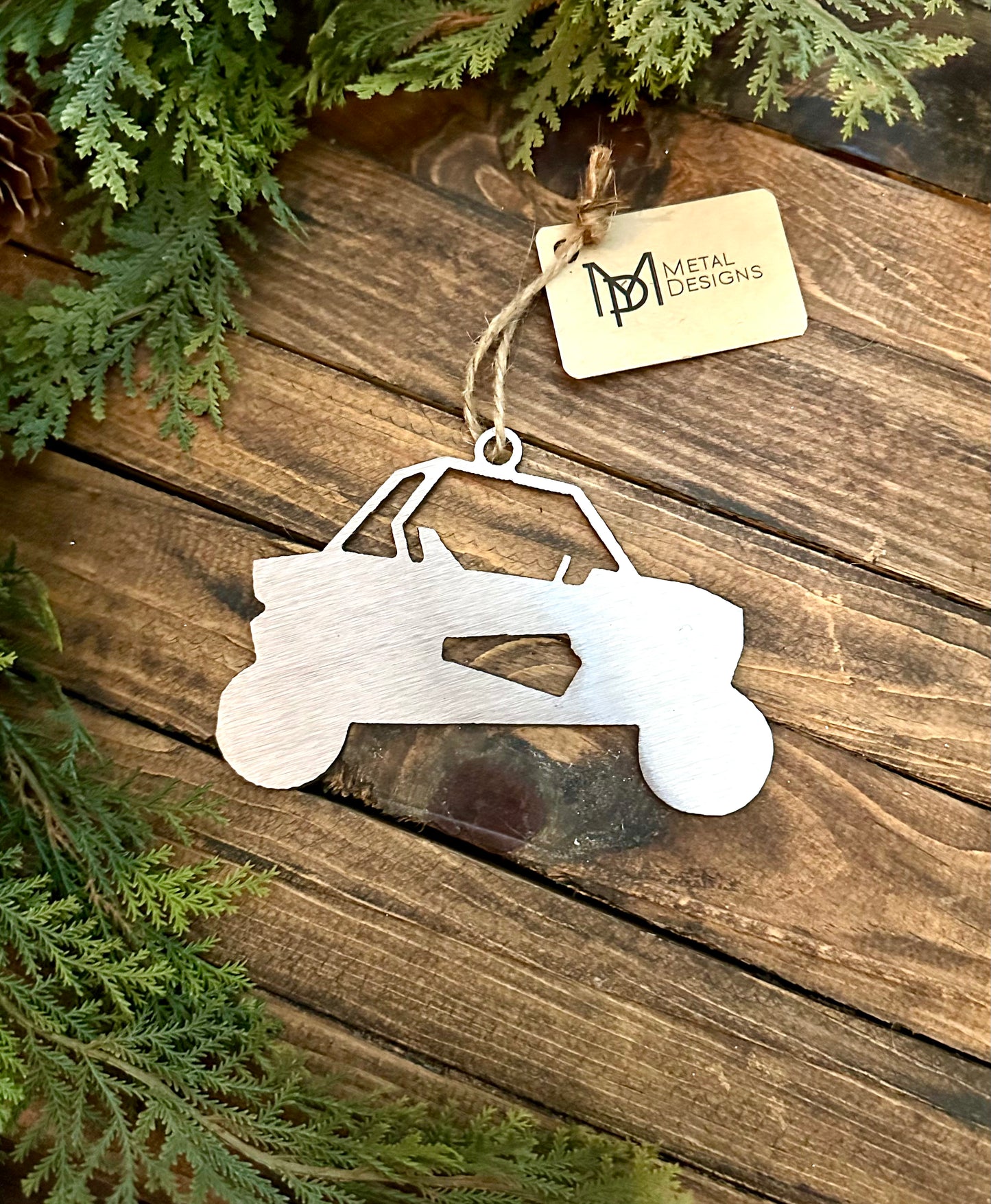 ATV Metal Ornament