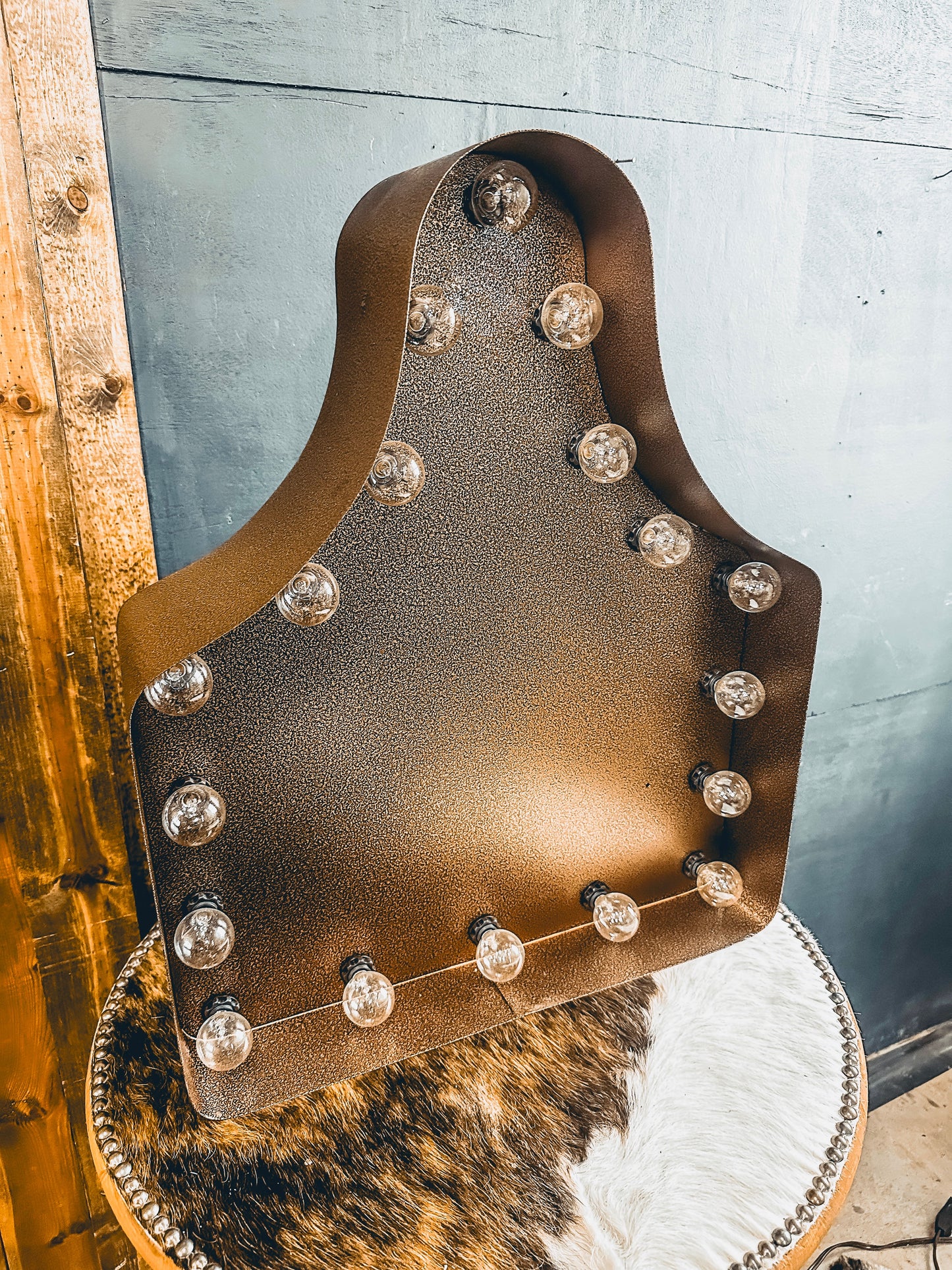 Leather Stamp Custom Cattle Tag