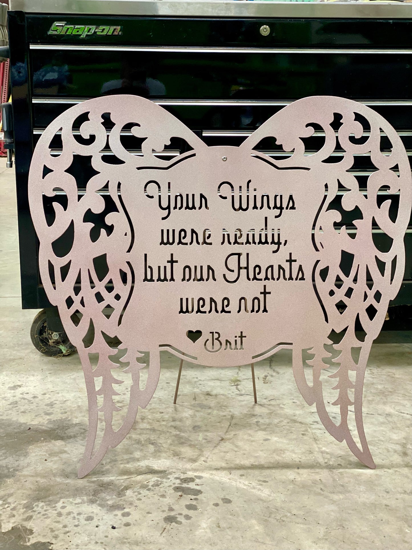 Custom - Your Wings were Ready, but our Hearts were Not