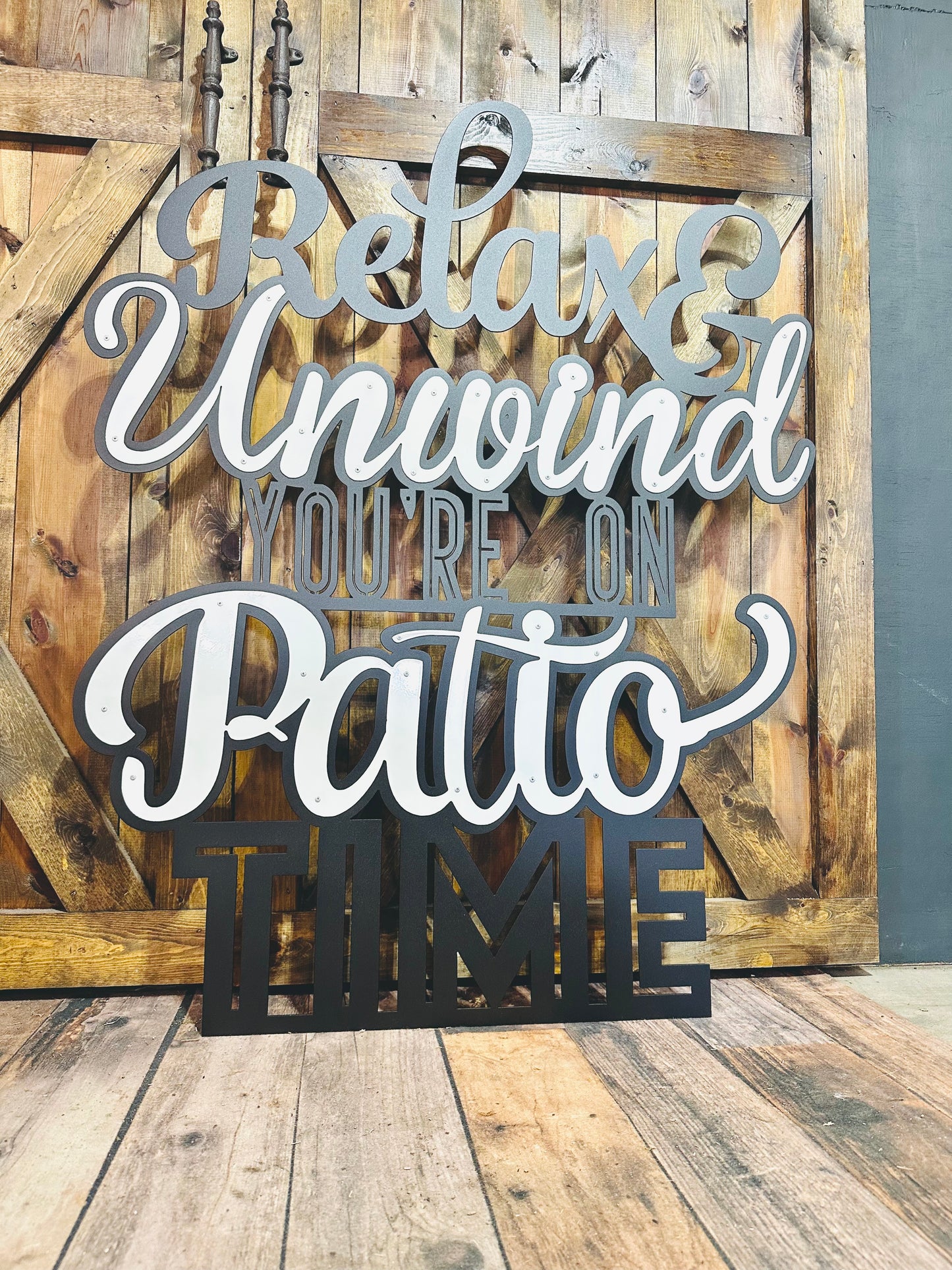 Relax, Unwind, You're on Patio Time