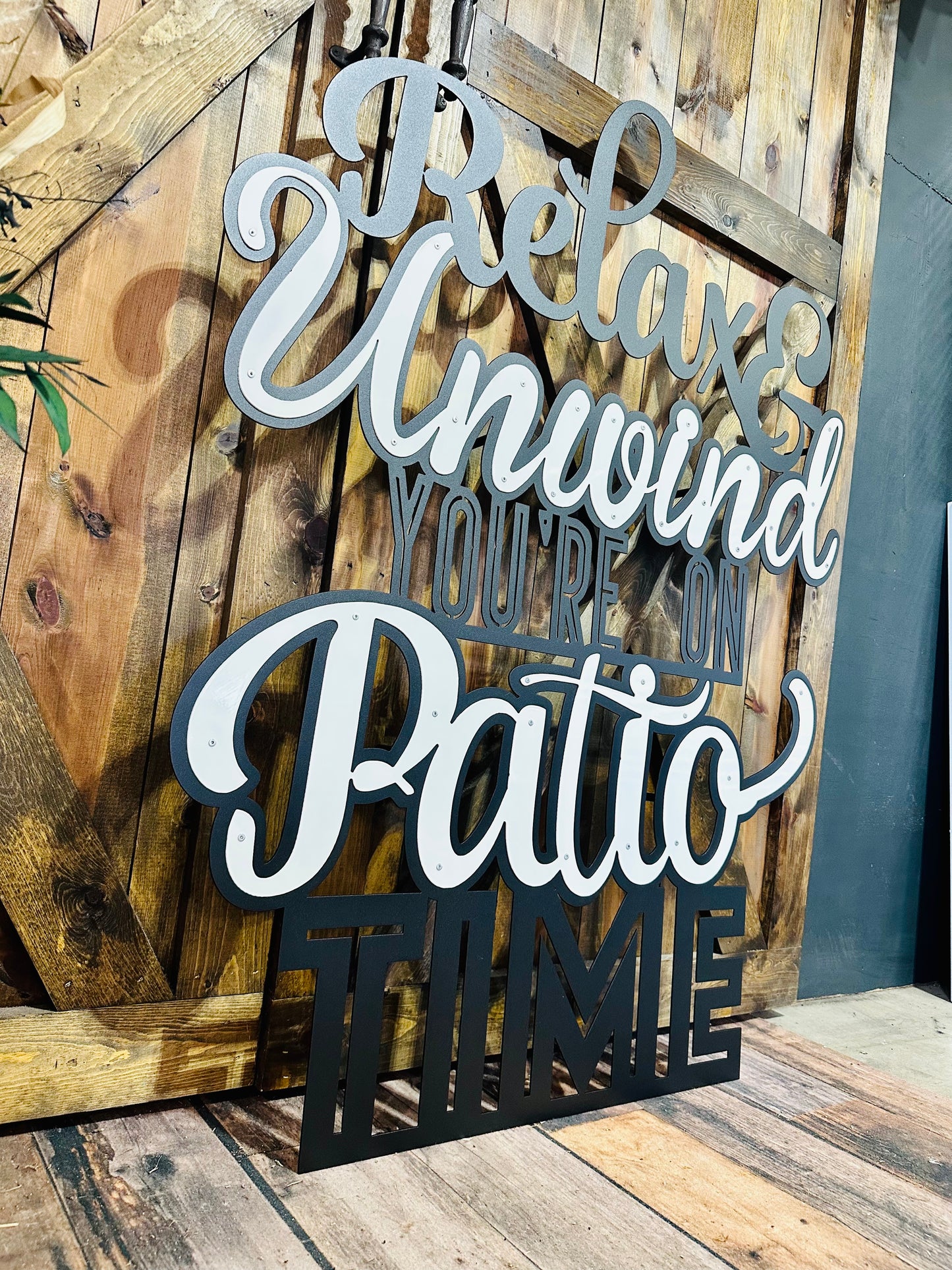 Relax, Unwind, You're on Patio Time