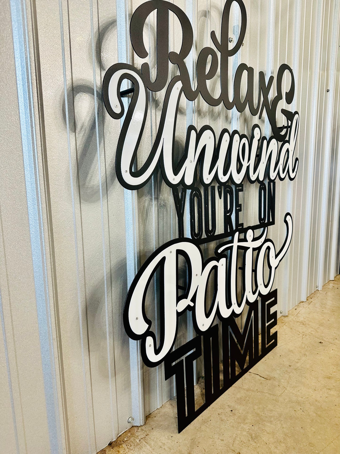 Relax, Unwind, You're on Patio Time