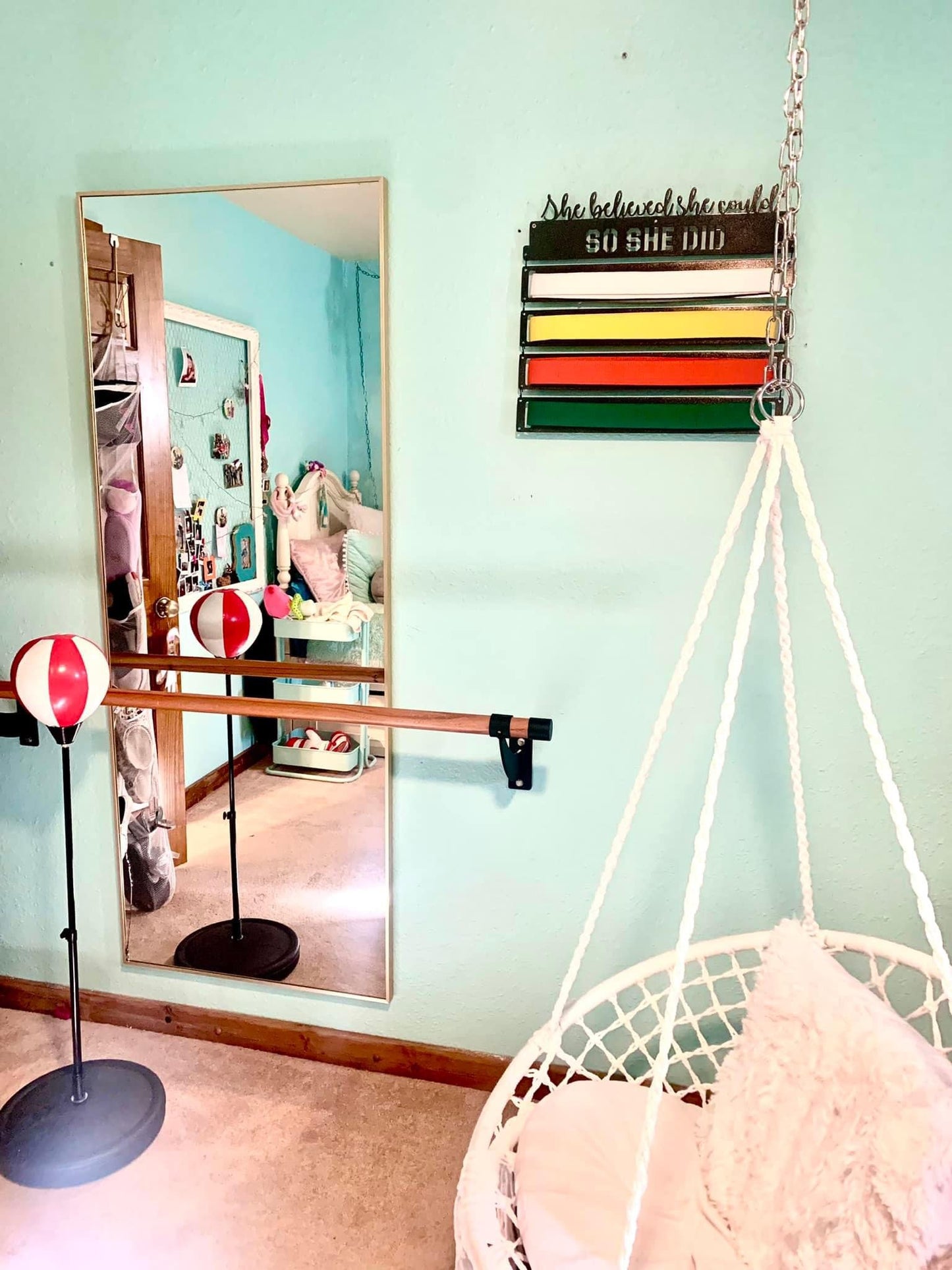 Custom Karate Belt Hanger