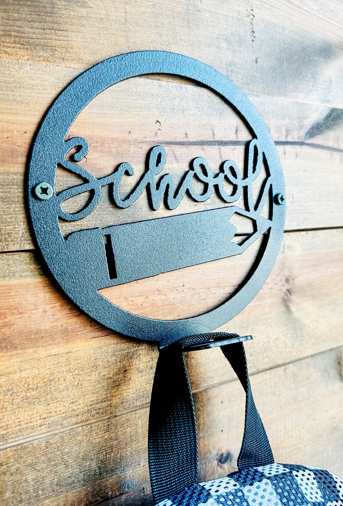 Active Kid's Backpack Hanger - School