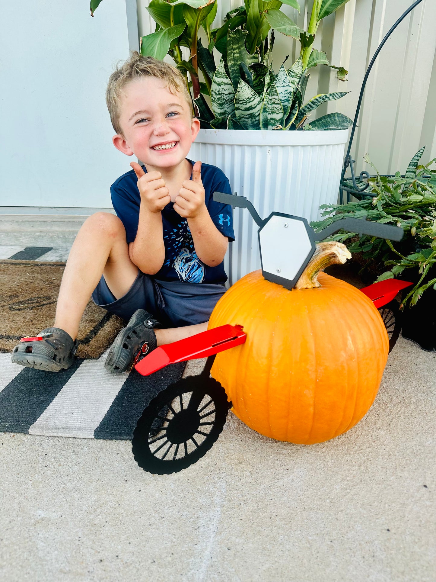 Dirt Bike Pumpkin Kit