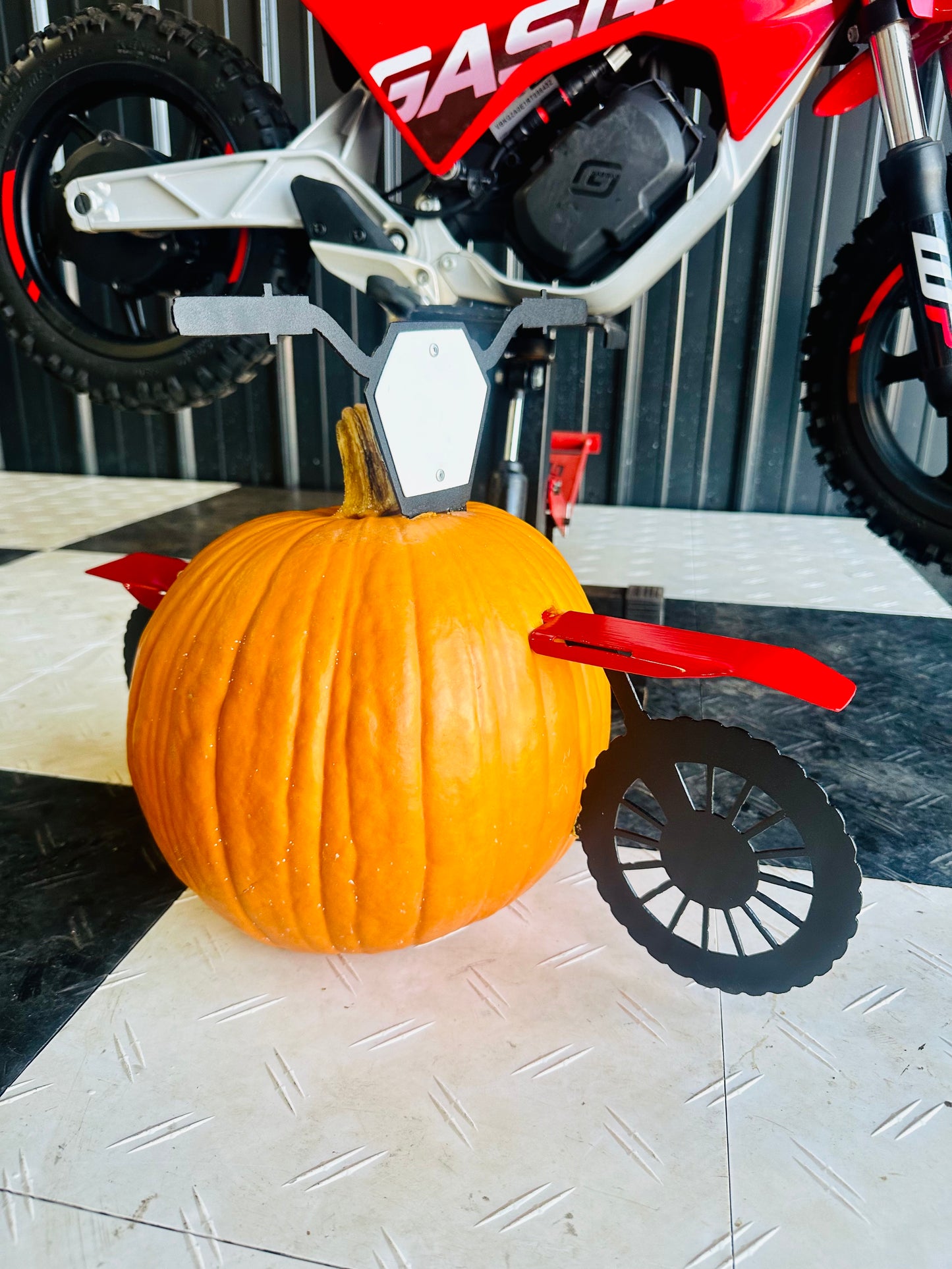 Dirt Bike Pumpkin Kit