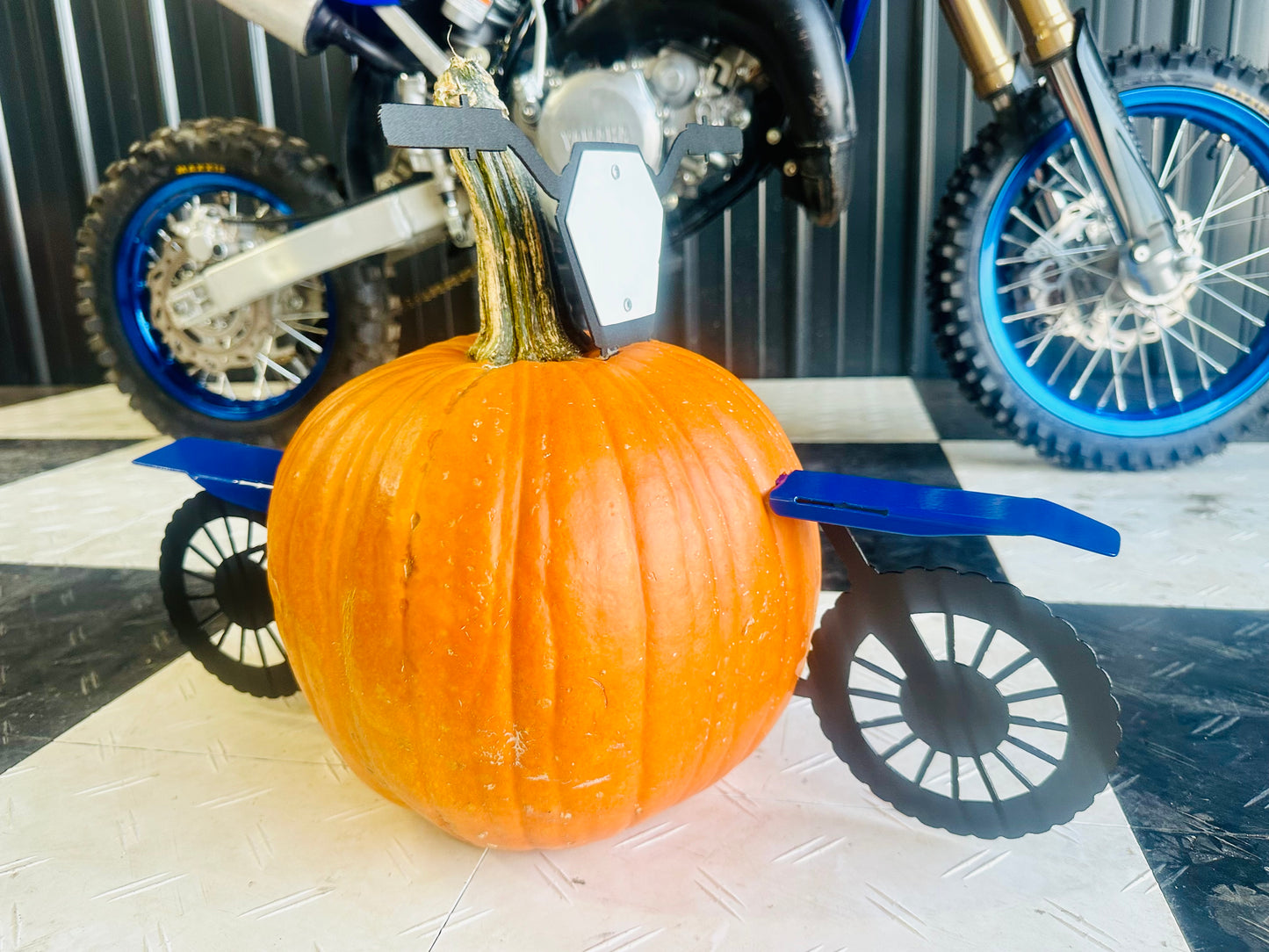 Dirt Bike Pumpkin Kit
