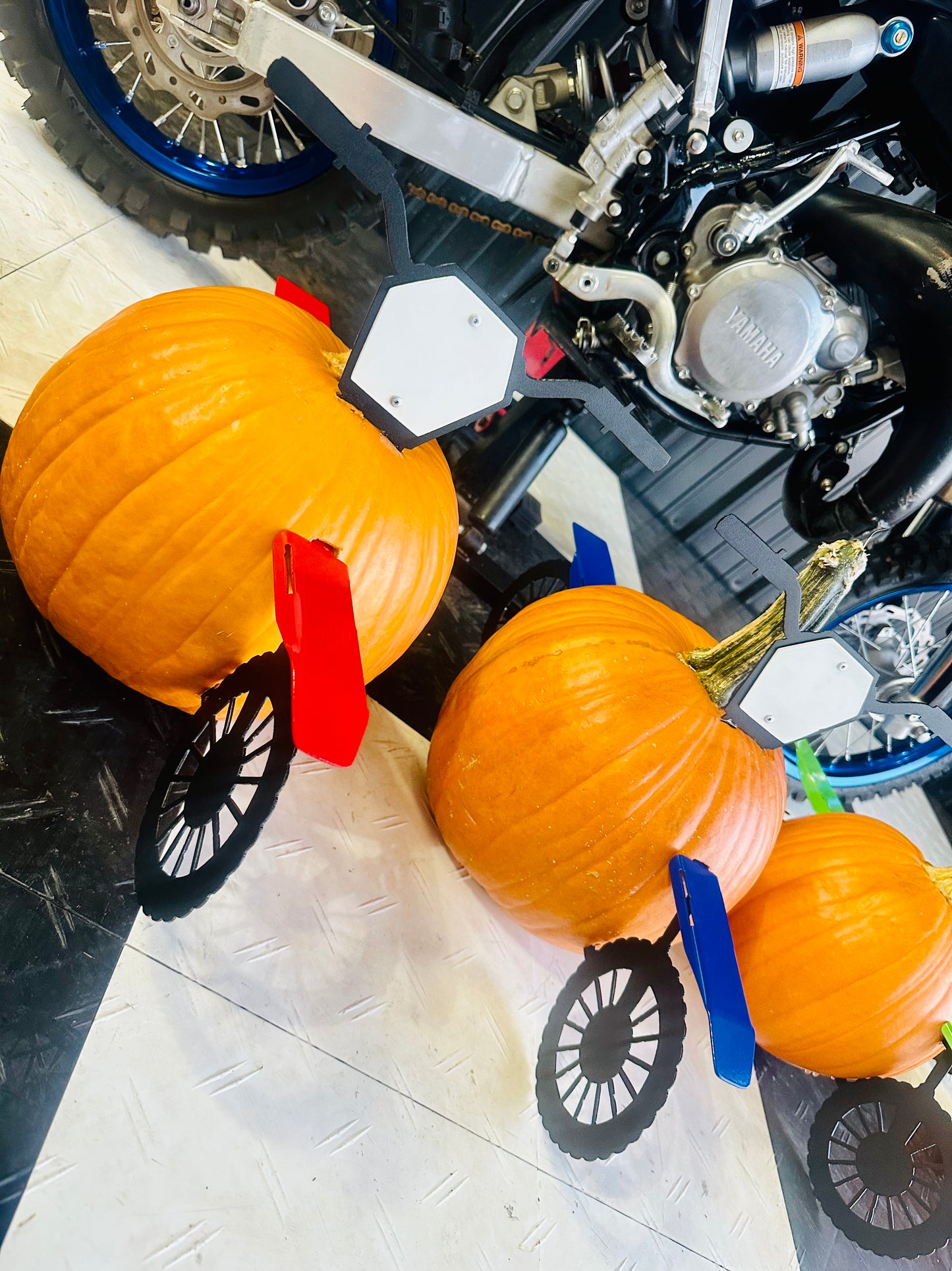 Dirt Bike Pumpkin Kit