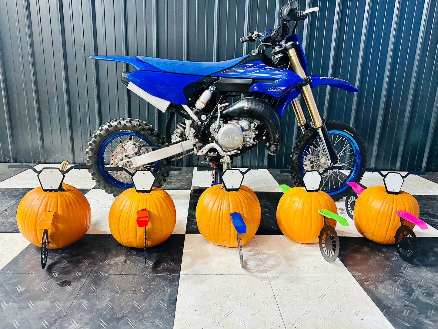 Dirt Bike Pumpkin Kit