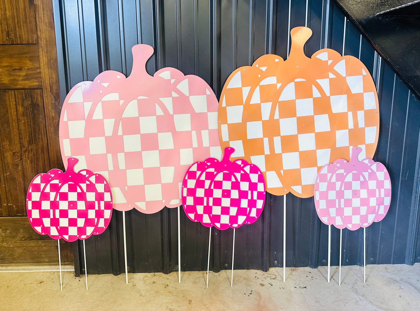 Checkered Pumpkin
