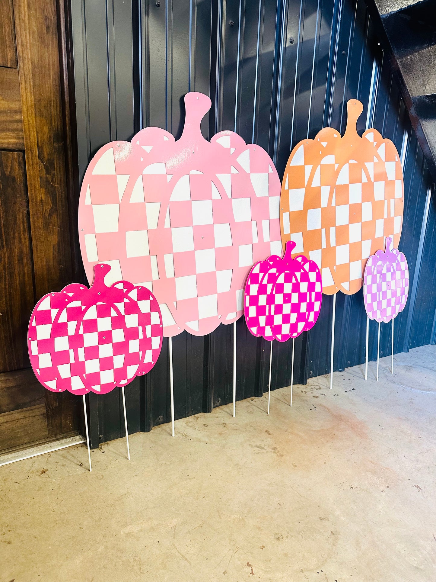Checkered Pumpkin