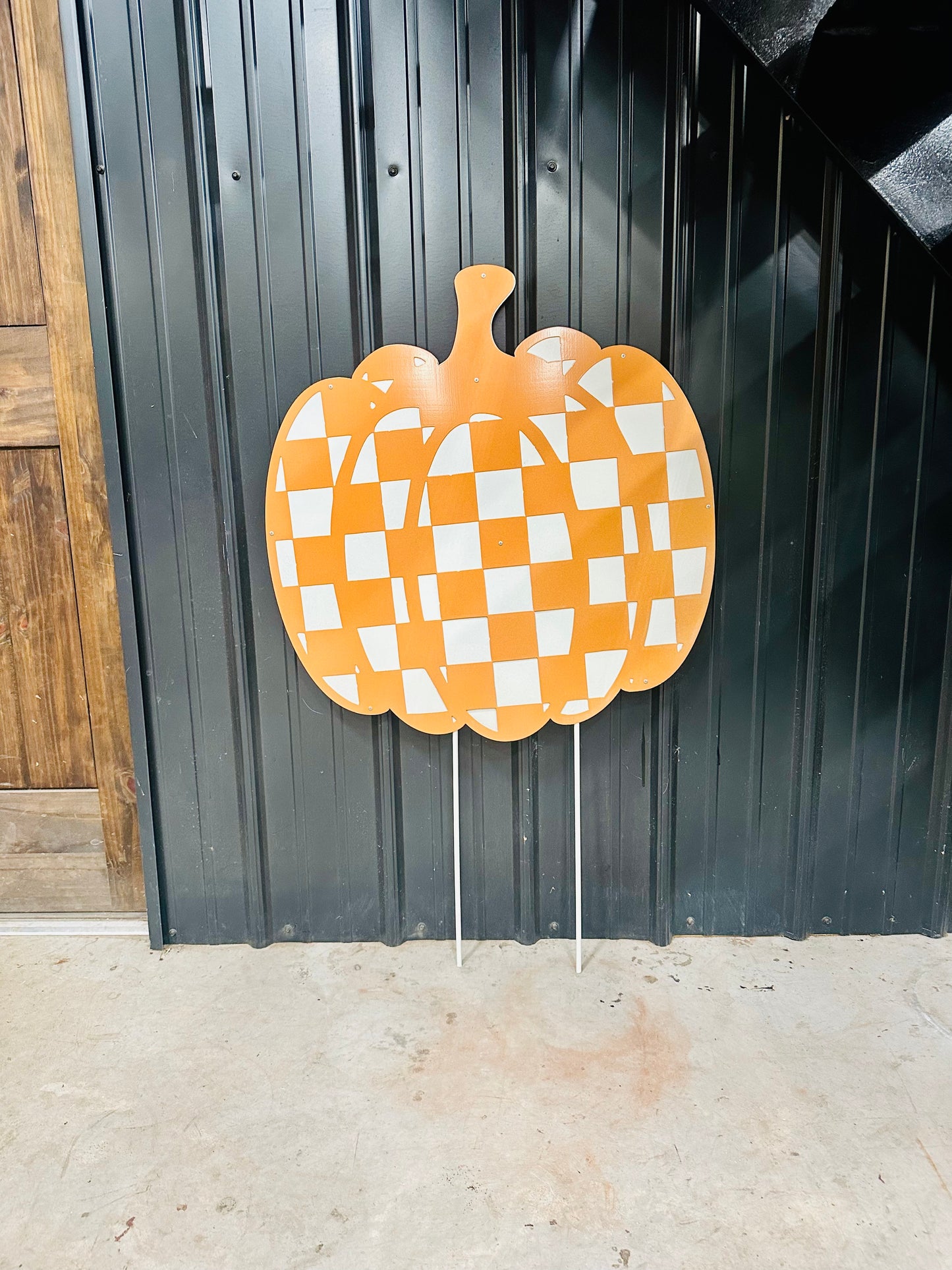 Checkered Pumpkin