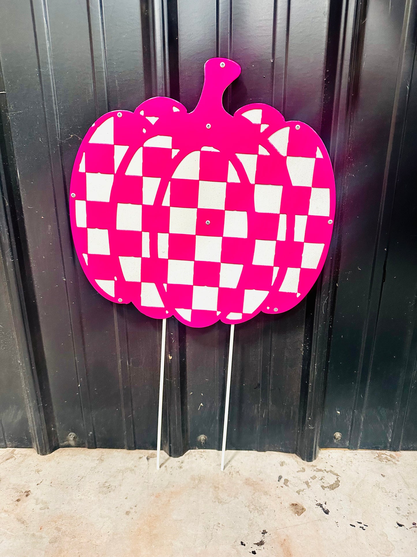 Checkered Pumpkin