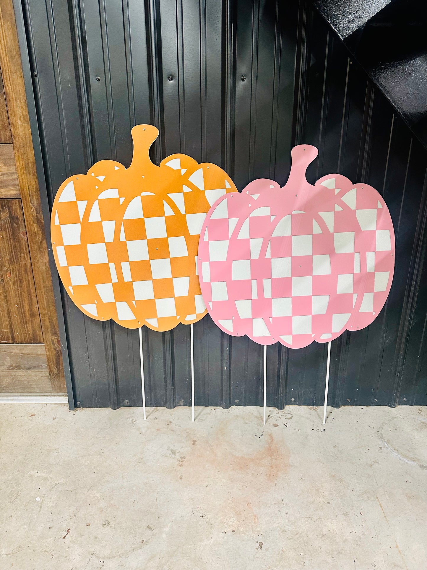 Checkered Pumpkin