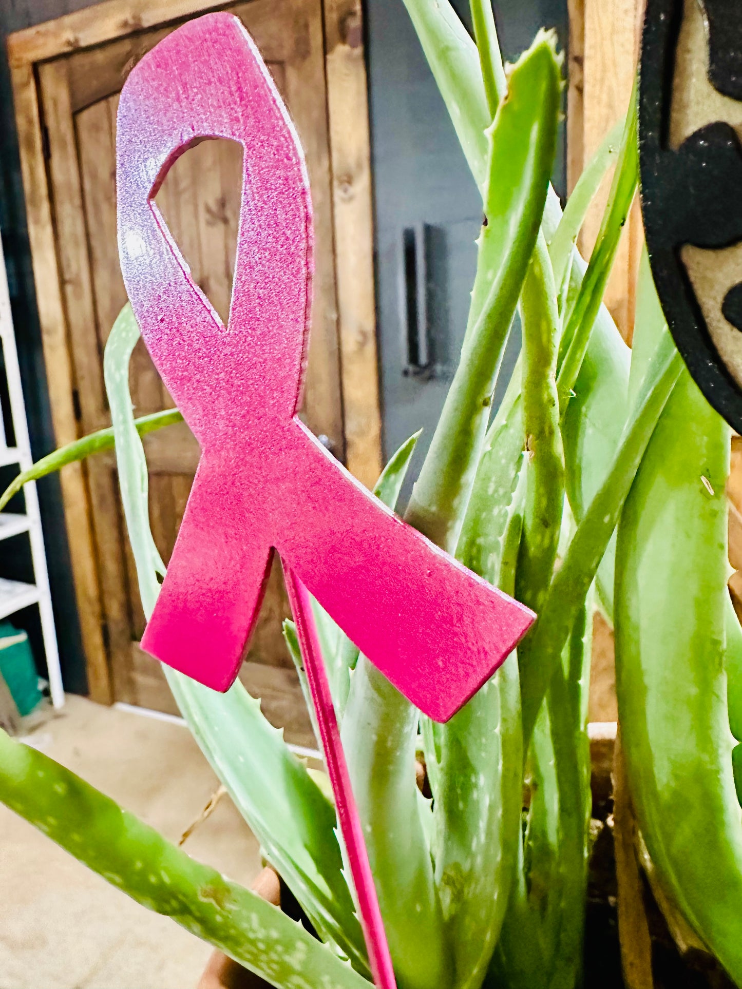 Pink Breast Cancer Ribbon