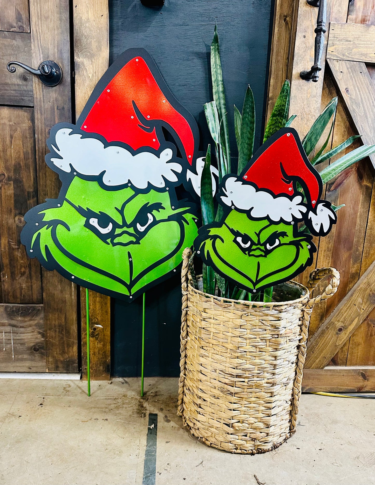 Grinchy Yard Sign