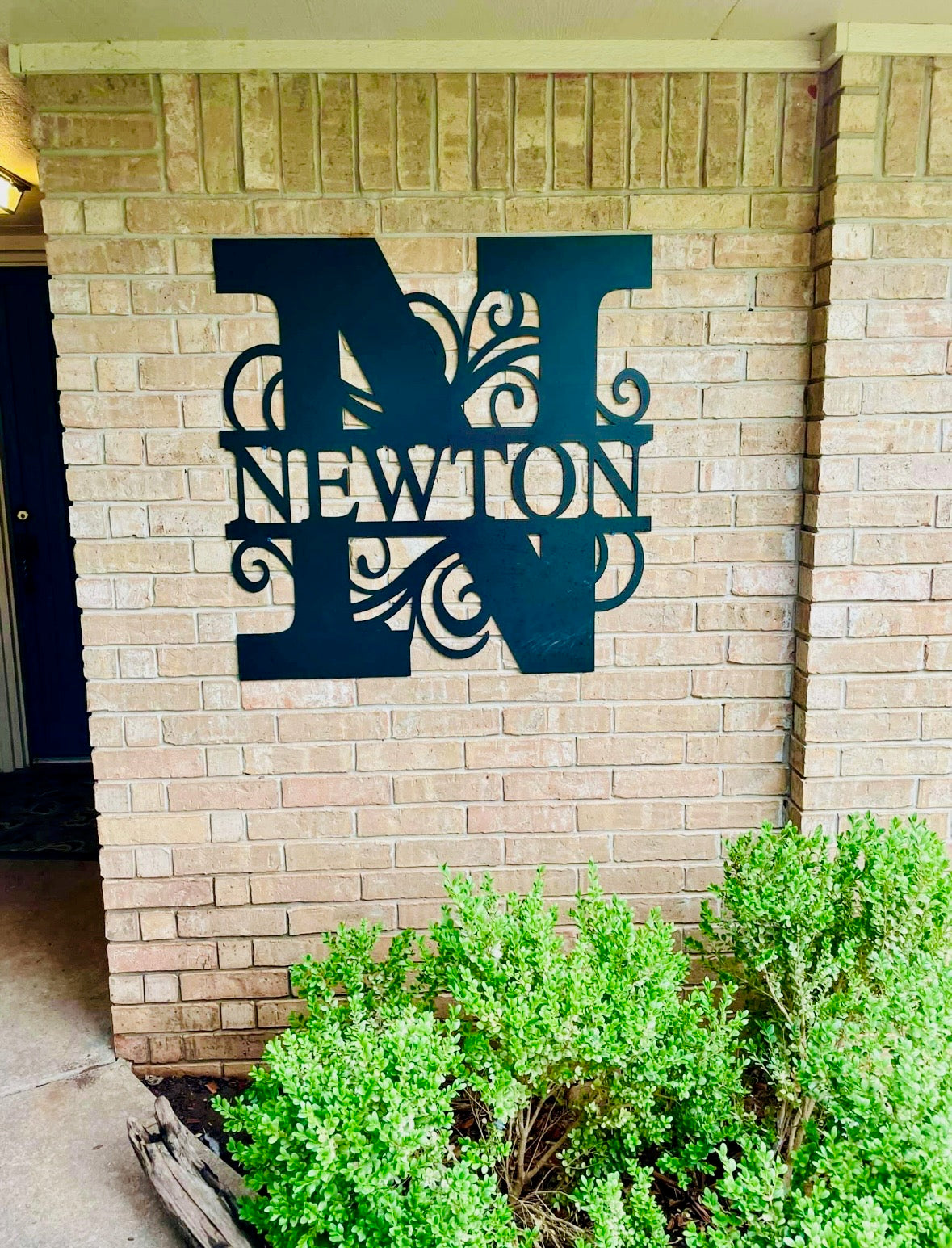 Custom Split Letter Monogram