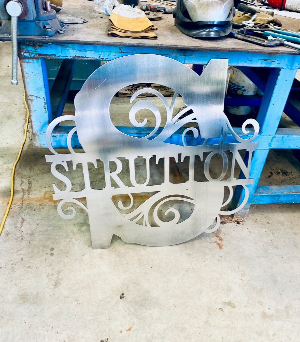 Custom Split Letter Monogram
