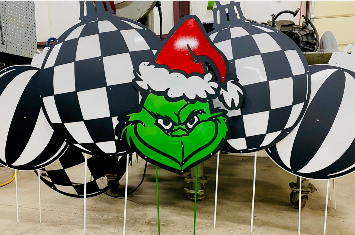 Grinchy Yard Sign